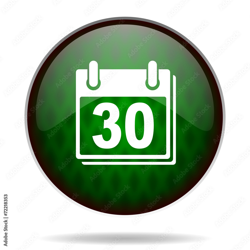 calendar green internet icon calendar green internet icon