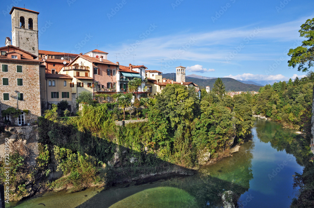 Cividale del Friuli e il fiume Natisone