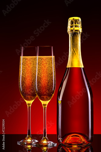 luxury champagne background