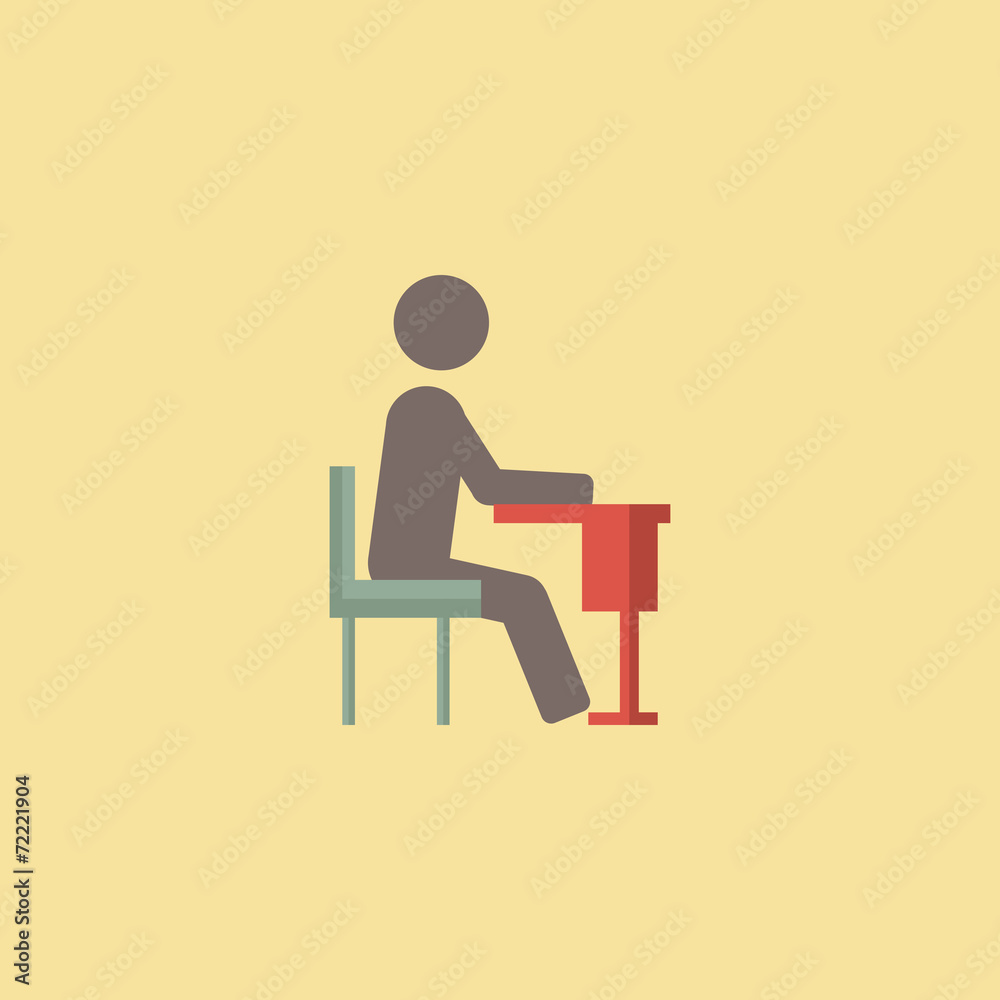 Fototapeta premium Student Icon