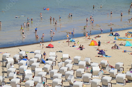 Fototapeta Naklejka Na Ścianę i Meble -  Ostseestrand in Sellin - Rügen