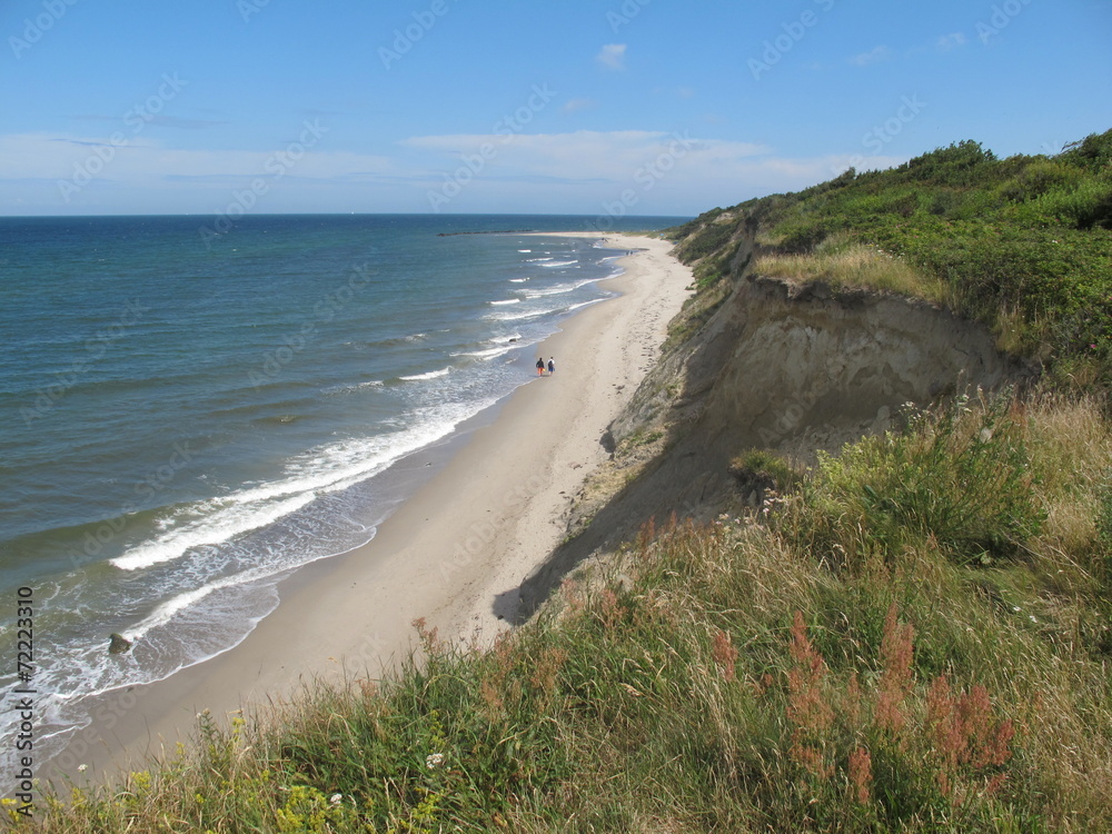 Das Hohe Ufer - Steilküste bei Ahrenshoop, Ostsee Das Hohe Ufer - Steilküste bei Ahrenshoop, Ostsee