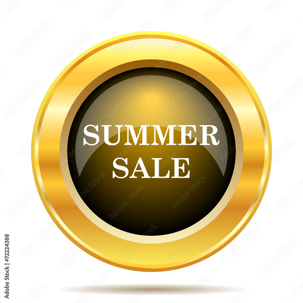 Summer sale icon Summer sale icon