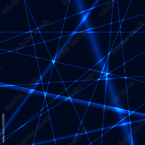 Blue laser background