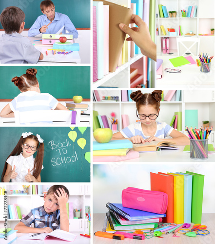 School collage