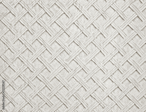 White decorative background from handmade carved wood texture
