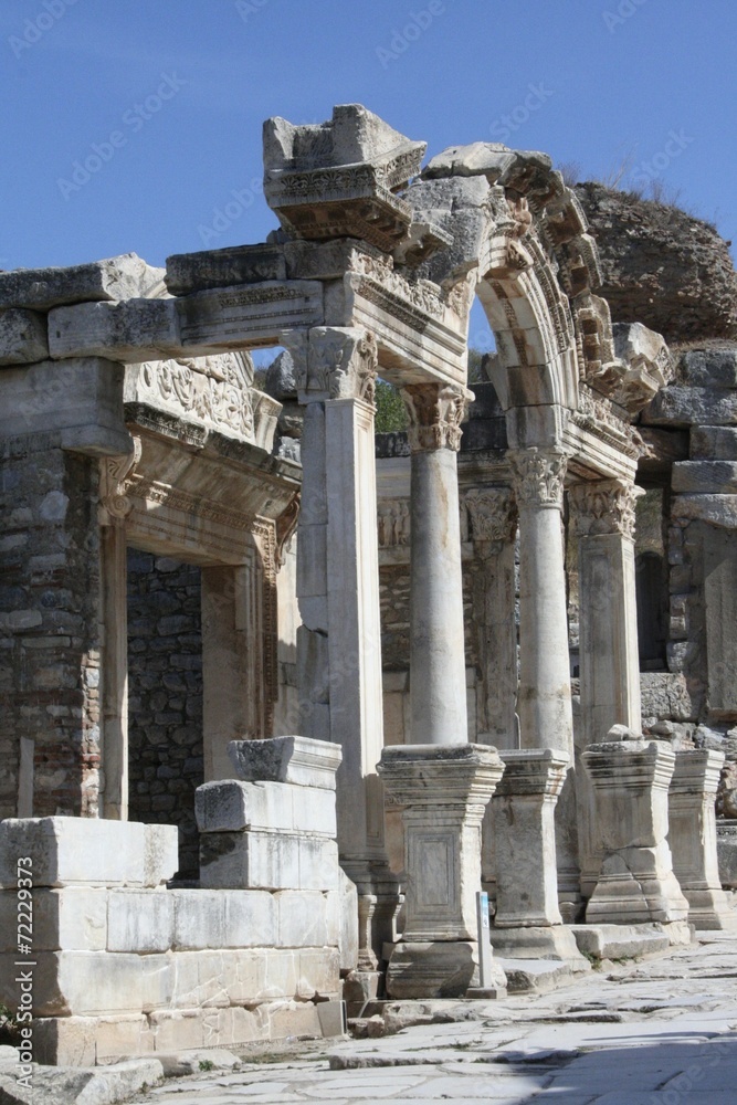 Obraz premium Hadrian Temple, Ephesus, Turkey