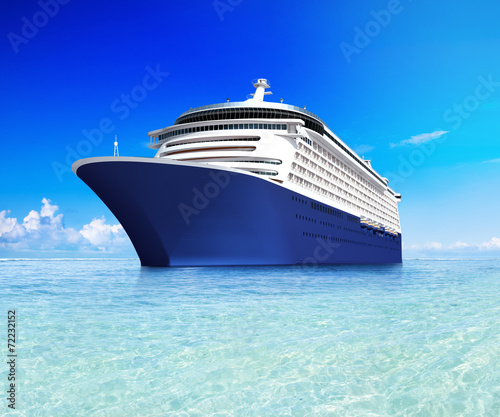 3D Image of Cruise ship