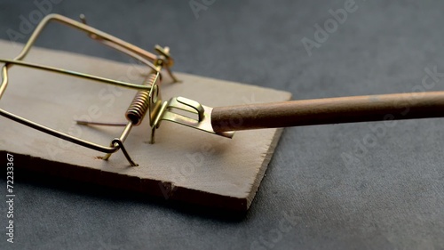 Tests of a mousetrap fully loaded to make sure it works.