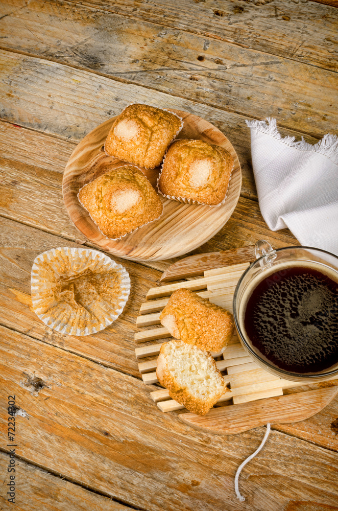 Fototapeta premium Muffin snack