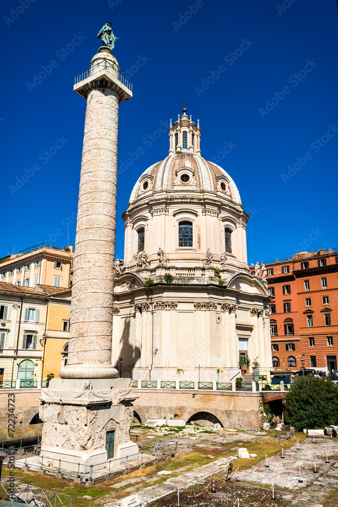 Rome, Trajan Column in Italy