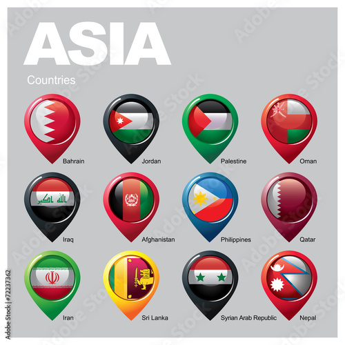 Free Download ASIA Countries - Part  Four - GFXLoad