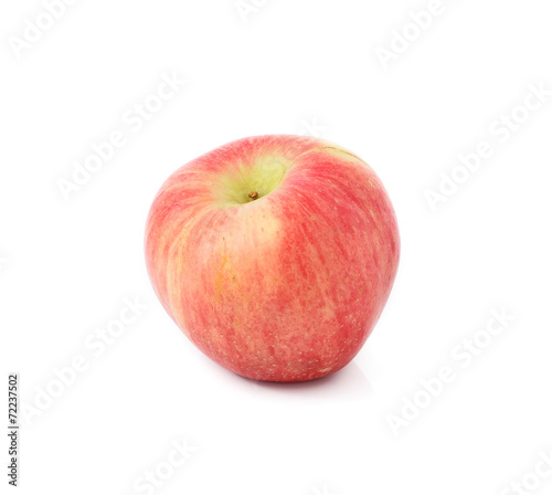 apple fruit on white background