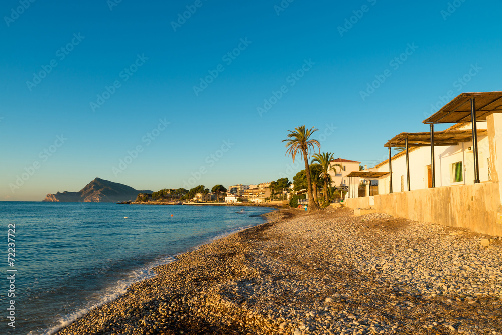 Early morning on Altea bay
