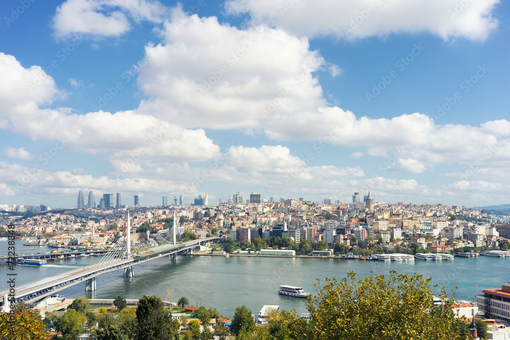 View of Istanbul across the Golden Horn
