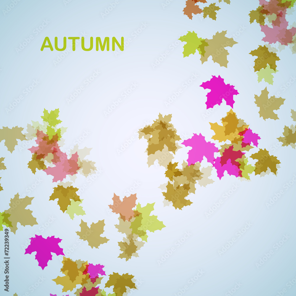 Autumn seasonal background Autumn seasonal background
