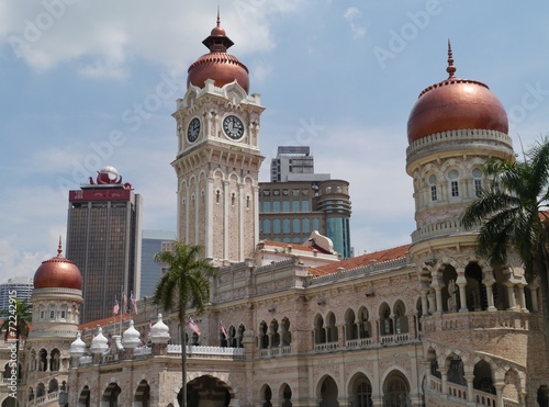Photography The Sultan Abdul Samad building  in Kuala Lumpur