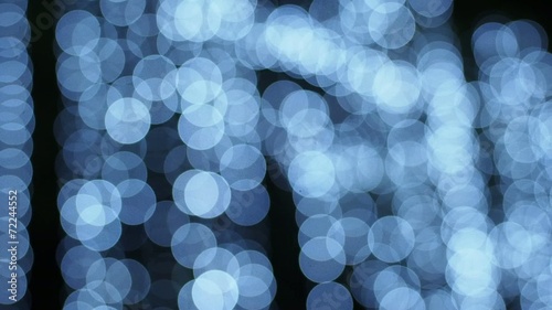 Defocused lights, abstract motion background