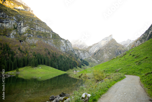 Seealpsee - Alpstein - Alpen - Schweiz photo