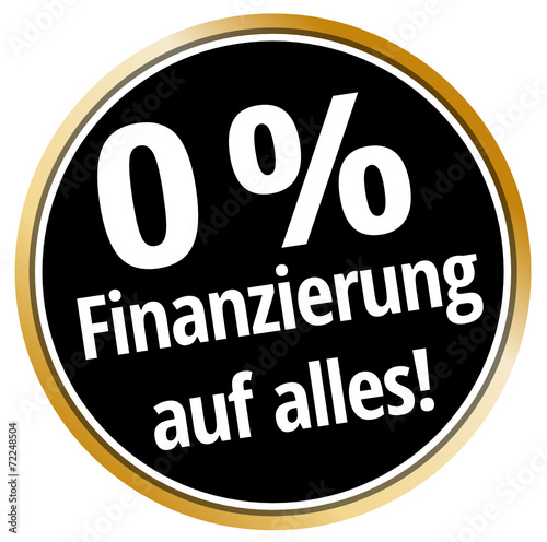 0 % Finanzierung auf alles