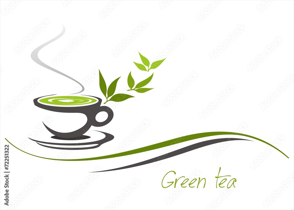 green tea, tea leaves , business logo design, India green tea, tea leaves , business logo design, India