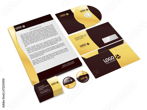 Corporate identity template