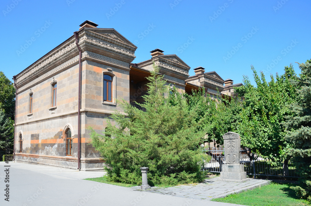 Постройки монастыря в Эчмиадзине, Армения