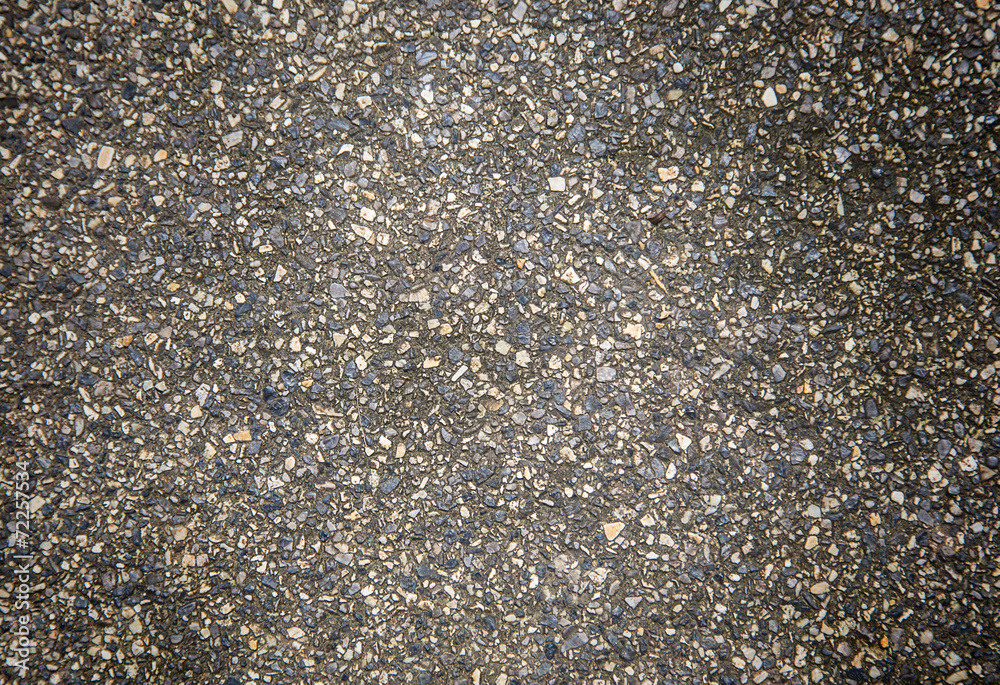 Black small stone concrete texture