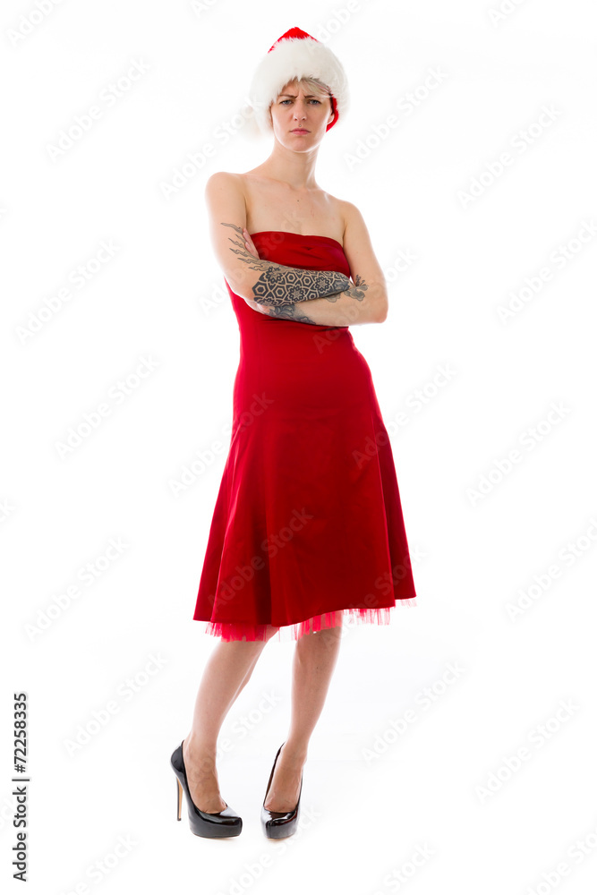 model isolated on plain background upset angry worried model isolated on plain background upset angry worried