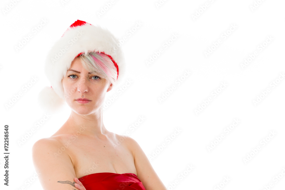 model isolated on plain background happy smiling arms crossed model isolated on plain background happy smiling arms crossed