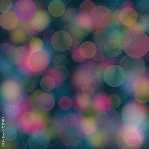 Abstract Bokeh Vector Background