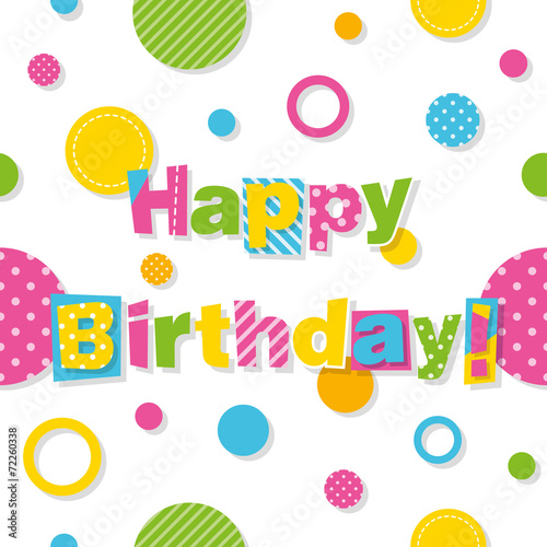 happy birthday greeting car...