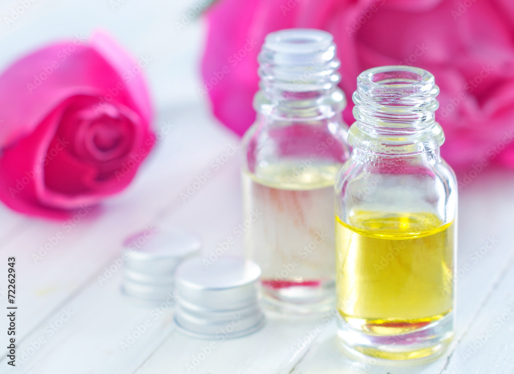 aroma oil in bottle