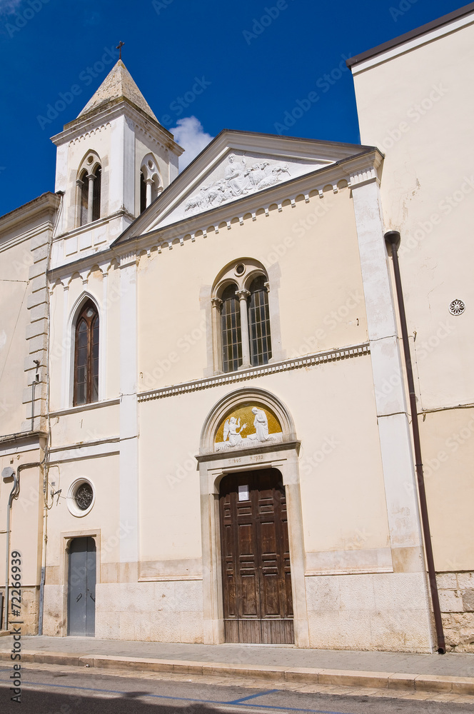 Church of Annunziata. Altamura. Puglia. Italy.