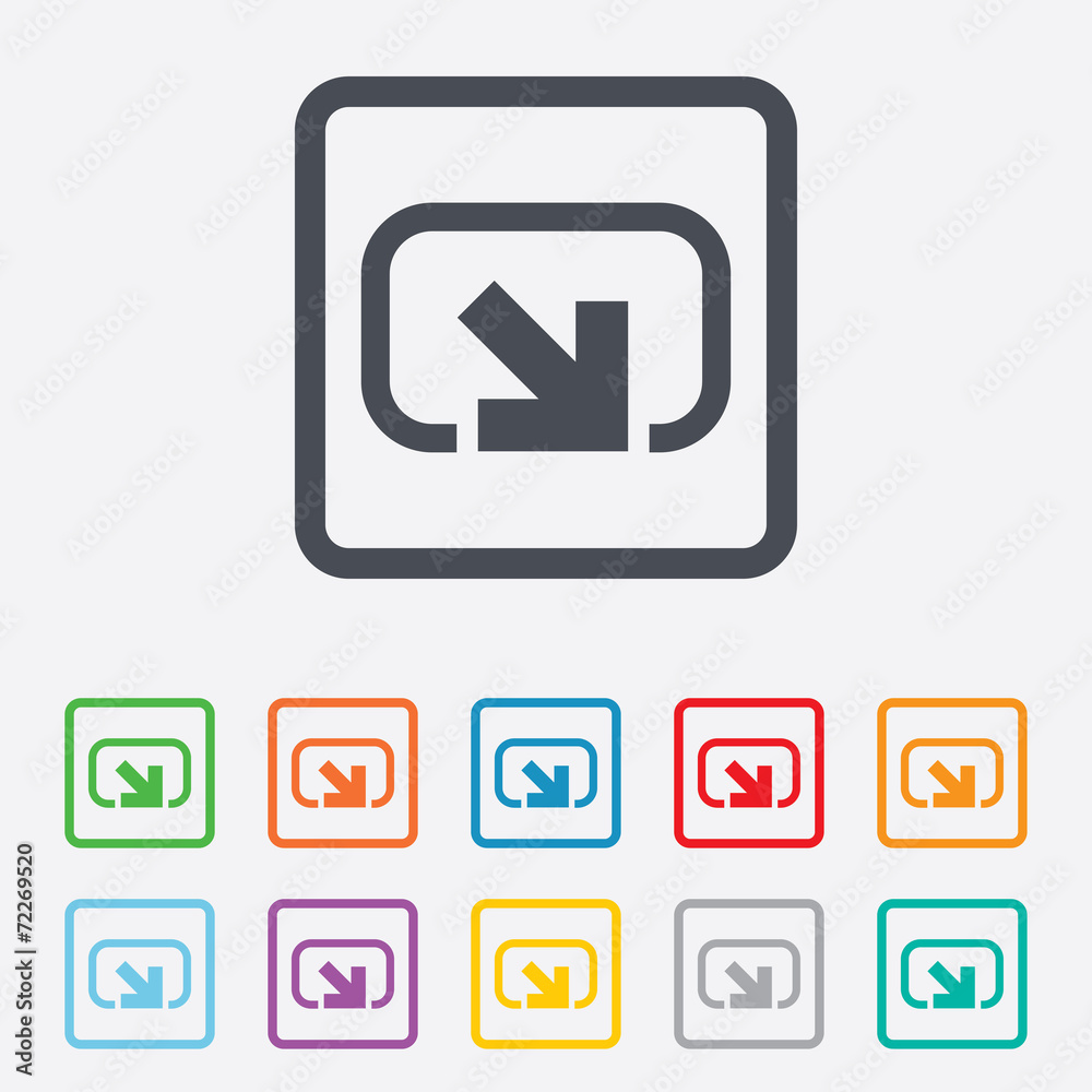 Action sign icon. Share symbol. Action sign icon. Share symbol.