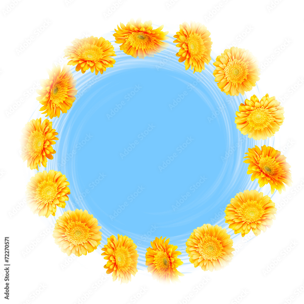Falling gerberas Falling gerberas