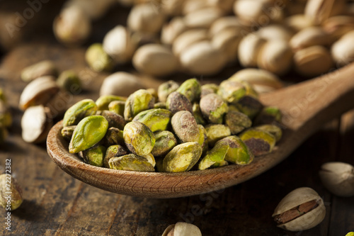 Raw Organic Pistachio Nuts photo