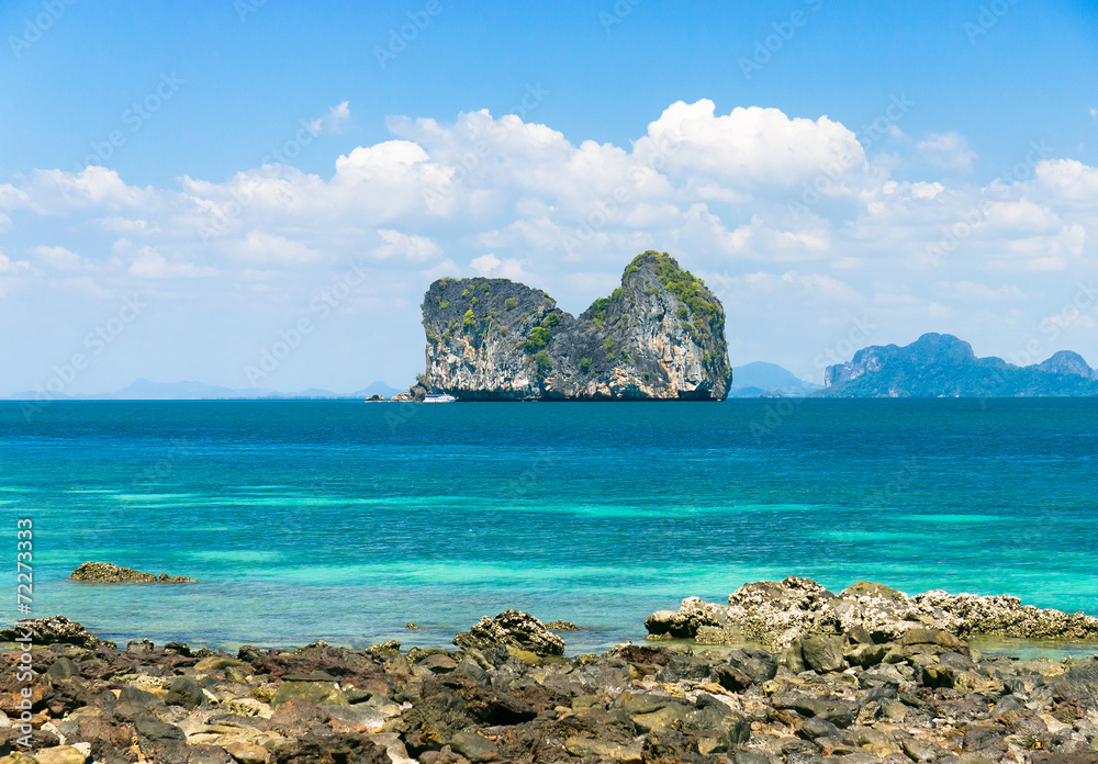 Fototapeta premium Idyllic Seascape Marine Fantasy