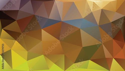 Abstract background autumn triangles