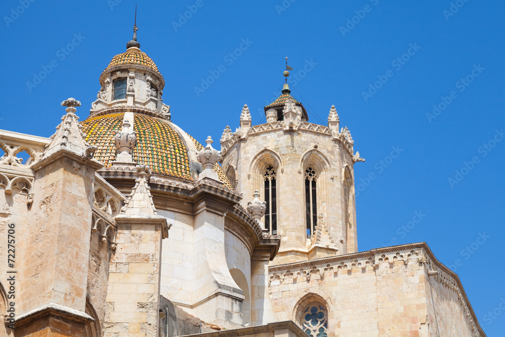 The Cathedral of Tarragona. Roman Catholic church