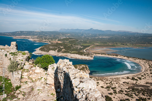 Voidokila bay, Peloponnesus, Greece photo