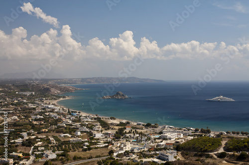 View on Kefalos bay; Kos; Greece