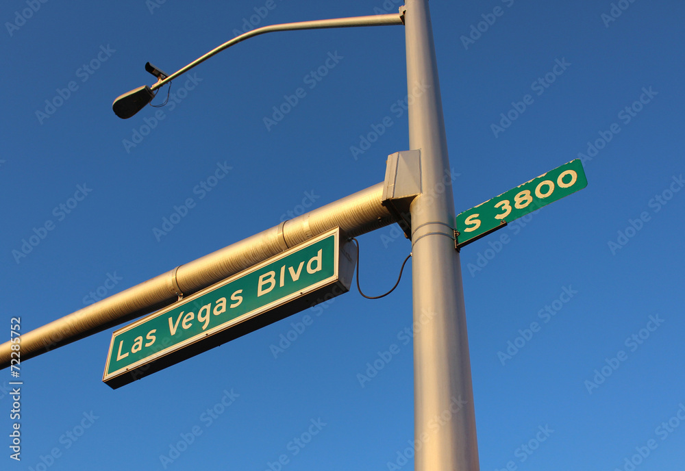 Fototapeta premium Las Vegas Boulevard Signage