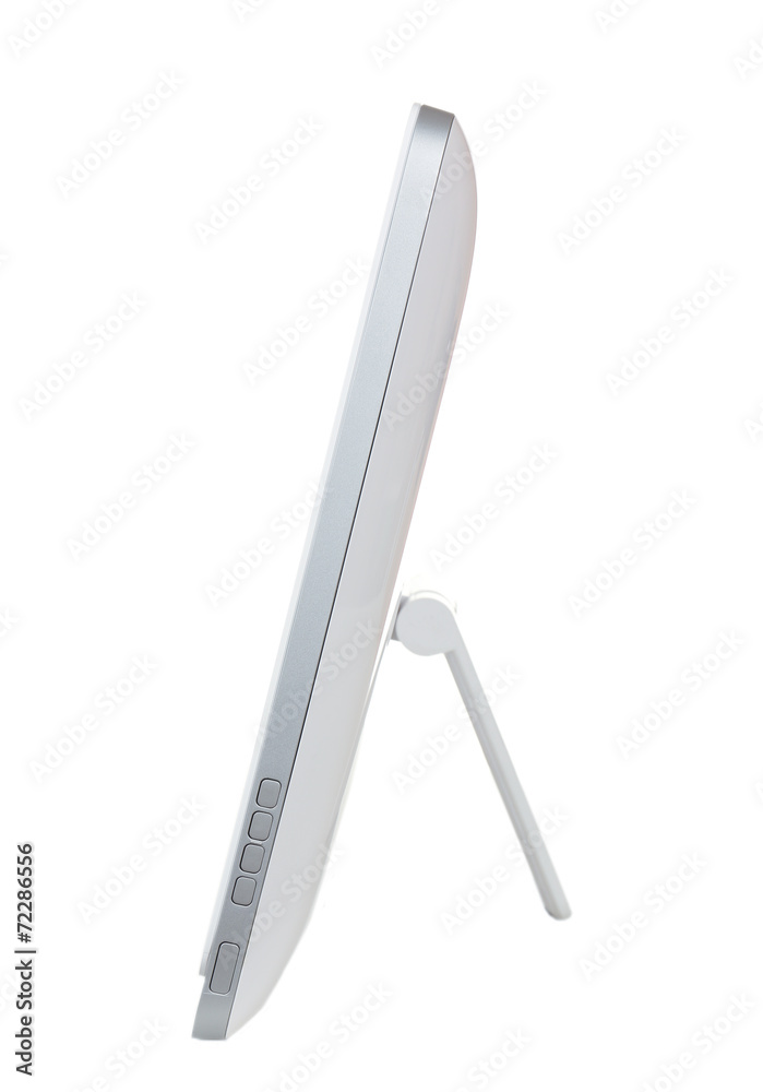 Modern tablet pc isolated on white Modern tablet pc isolated on white