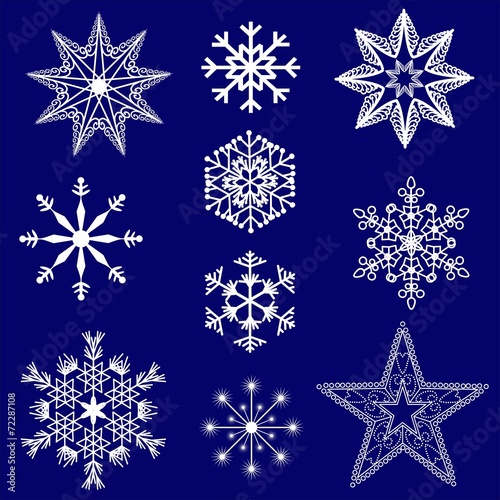 Filigrane Sterne Filigree Christmas star