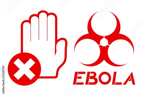 No pass ebola symbol