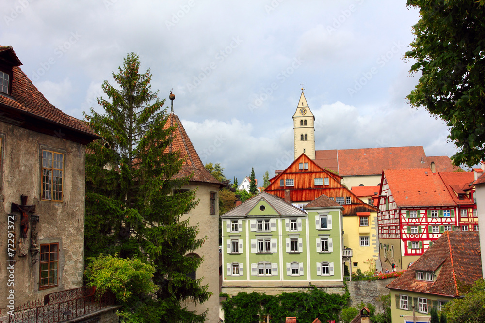 meersburg - old town, germany