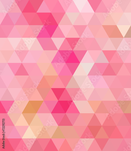 Pink Triangle Abstract Background
