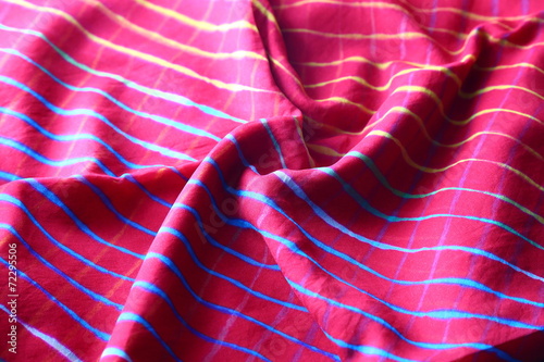 bandhej saree cloth texture photo