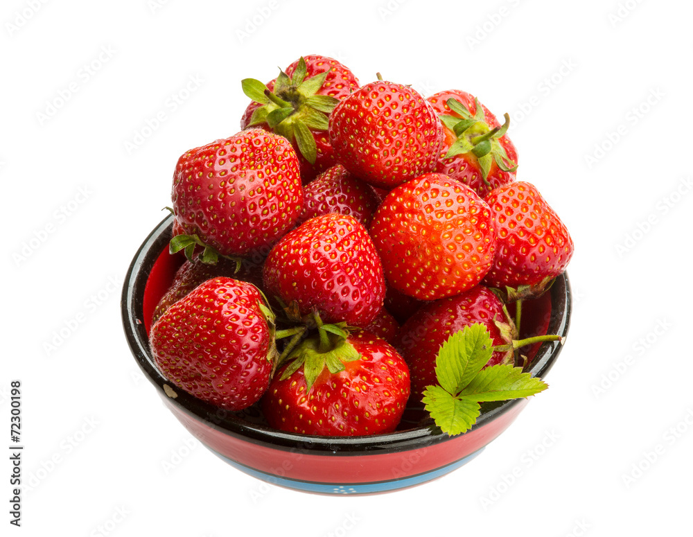Strawberry in the bowl Strawberry in the bowl